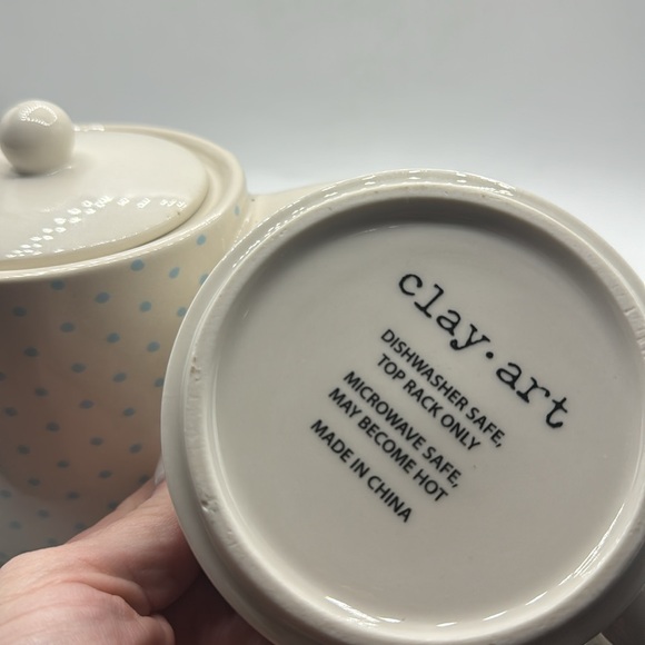 Clay Art Spill the Tea Mug and cup set - Picture 7 of 7